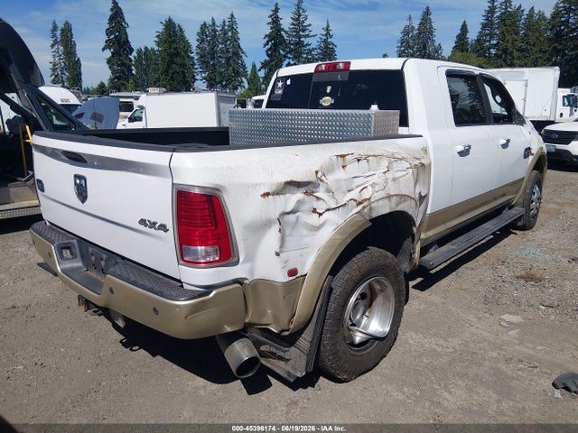 2013 Ram 3500 Laramie Longhorn მანქანა იყიდება აუქციონზე, vin: 3C63RRNL7DG597666, აუქციონის ნომერი: 45396174