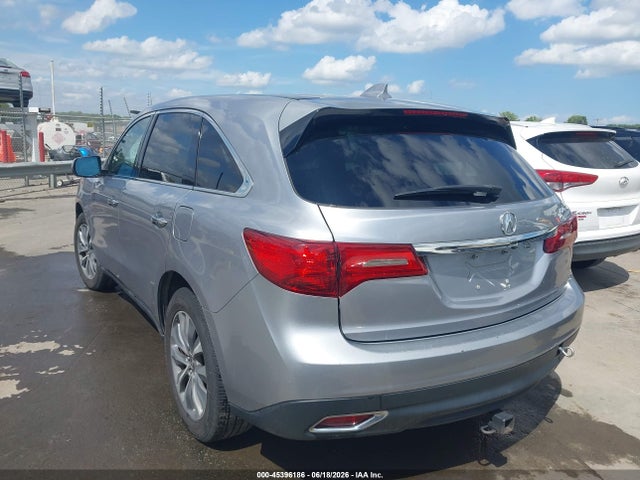 2016 Acura Mdx Technology   Acurawatch Plus Packages/technology Package მანქანა იყიდება აუქციონზე, vin: 5FRYD3H44GB014638, აუქციონის ნომერი: 45396186