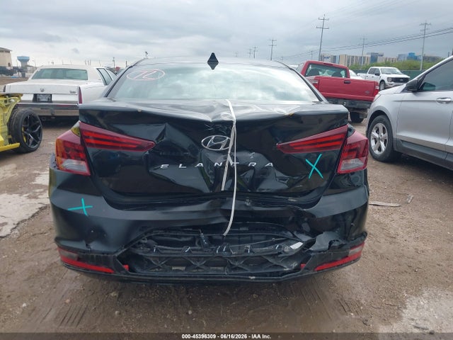 Продажа на аукционе авто 2020 Hyundai Elantra Sel, vin: 5NPD84LF3LH623959, номер лота: 45396309