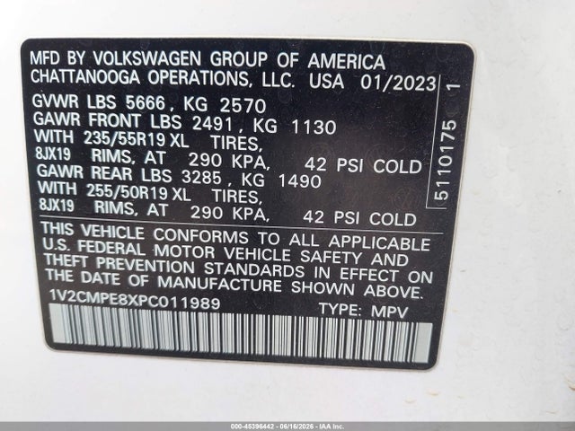 Volkswagen ID.4 PRO 2023 1V2CMPE8XPC011989 Image 9