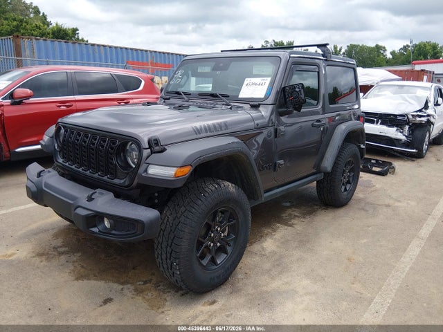 Aukcja sprzedaży 2025 Jeep Wrangler 2-door Willys 4x4, vin: 1C4PJXAN6SW552763, numer aukcji: 45396443