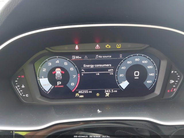 45396525 :رقم المزاد ، WA1DECF32P1055179 vin ، 2023 Audi Q3 Premium 45 Tfsi S Line Quattro Tiptronic مزاد بيع