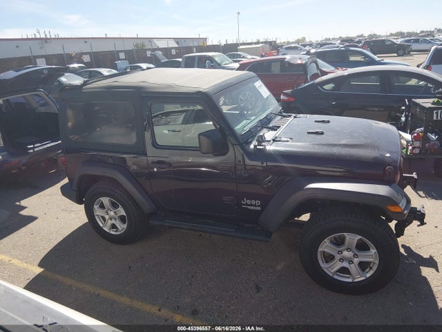 Продаж на аукціоні авто 2019 Jeep Wrangler Sport S 4x4, vin: 1C4GJXAG2KW648407, номер лоту: 45396557