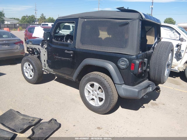 Продаж на аукціоні авто 2019 Jeep Wrangler Sport S 4x4, vin: 1C4GJXAG2KW648407, номер лоту: 45396557