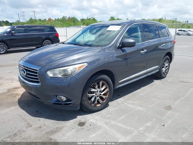45396560 :رقم المزاد ، 5N1AL0MN3DC320852 vin ، 2013 Infiniti Jx35 مزاد بيع