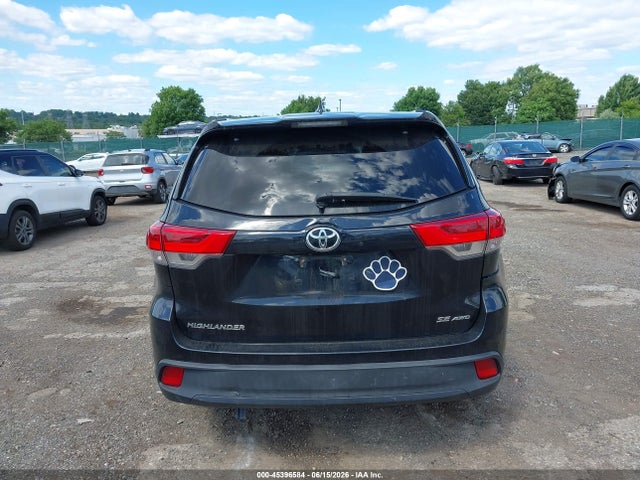 Toyota Highlander Se 2017 5TDJZRFH7HS427373 Image 16
