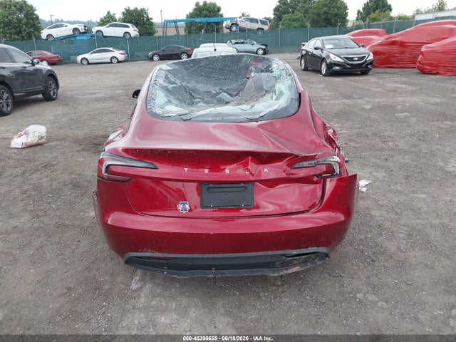 Продаж на аукціоні авто 2025 Tesla Model 3 Long Range Rear-wheel Drive/standard Rear-wheel Drive, vin: 5YJ3E1EA7SF046368, номер лоту: 45396655