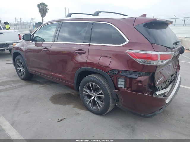 5TDKKRFH1GS163154 Toyota Highlander Xle V6