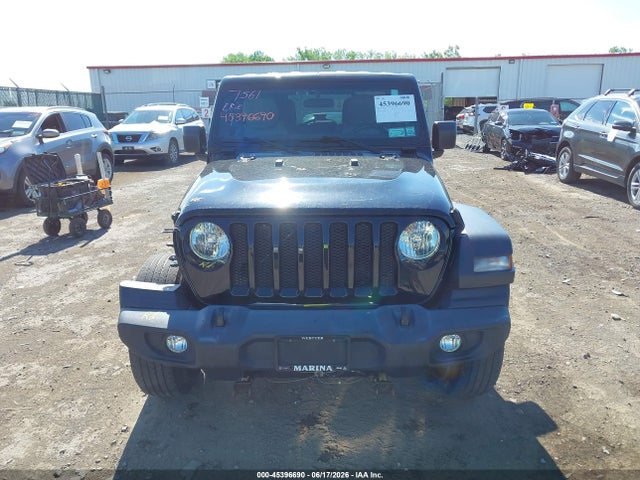 2018 Jeep Wrangler Unlimited Sport 4x4 მანქანა იყიდება აუქციონზე, vin: 1C4HJXDNXJW268180, აუქციონის ნომერი: 45396690