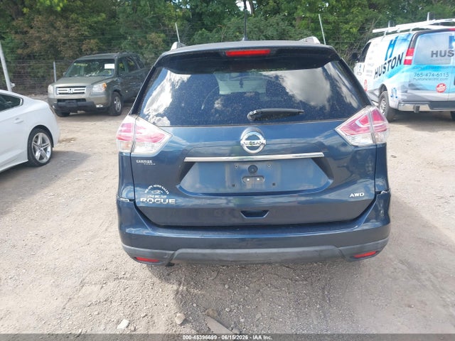 2016 Nissan Rogue S მანქანა იყიდება აუქციონზე, vin: KNMAT2MV7GP632637, აუქციონის ნომერი: 45396699