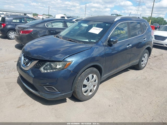 2016 Nissan Rogue S მანქანა იყიდება აუქციონზე, vin: KNMAT2MV7GP632637, აუქციონის ნომერი: 45396699