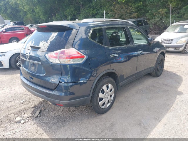 2016 Nissan Rogue S მანქანა იყიდება აუქციონზე, vin: KNMAT2MV7GP632637, აუქციონის ნომერი: 45396699
