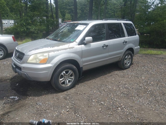 2005 Honda Pilot Ex-l მანქანა იყიდება აუქციონზე, vin: 5FNYF18505B061879, აუქციონის ნომერი: 45396770