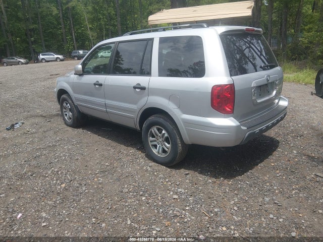 2005 Honda Pilot Ex-l მანქანა იყიდება აუქციონზე, vin: 5FNYF18505B061879, აუქციონის ნომერი: 45396770