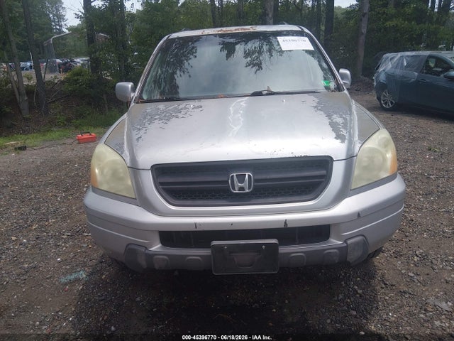 2005 Honda Pilot Ex-l მანქანა იყიდება აუქციონზე, vin: 5FNYF18505B061879, აუქციონის ნომერი: 45396770