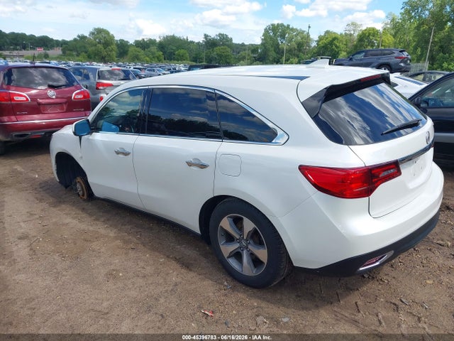 Продажа на аукционе авто 2014 Acura Mdx, vin: 5FRYD4H27EB010486, номер лота: 45396783