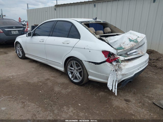 45396806 :رقم المزاد ، WDDGF4HB4ER307819 vin ، 2014 Mercedes-benz C 250 Sport مزاد بيع