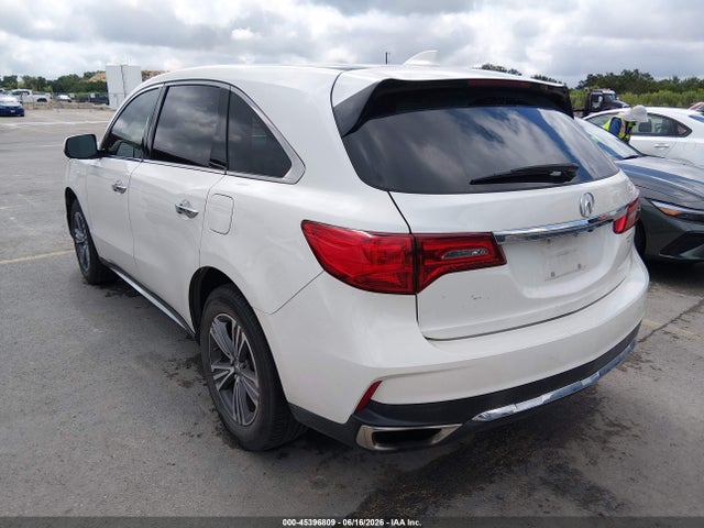 45396809 :رقم المزاد ، 5J8YD3H3XKL004499 vin ، 2019 Acura Mdx Standard مزاد بيع