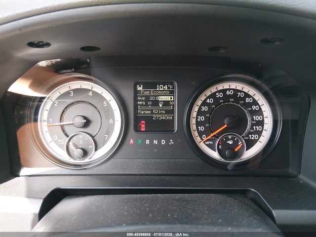 45396885 :رقم المزاد ، 1C6RR7KGXGS362536 vin ، 2016 Ram 1500 Tradesman مزاد بيع