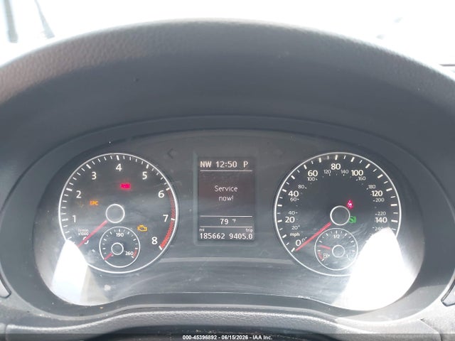 45396892 :رقم المزاد ، 1VWBH7A31DC001887 vin ، 2013 Volkswagen Passat 2.5l Se مزاد بيع