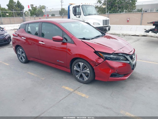 2018 Nissan Leaf Sv მანქანა იყიდება აუქციონზე, vin: 1N4AZ1CP0JC308963, აუქციონის ნომერი: 45396905