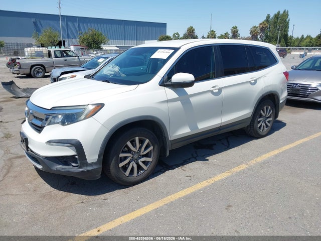 2019 Honda Pilot Ex მანქანა იყიდება აუქციონზე, vin: 5FNYF5H34KB005316, აუქციონის ნომერი: 45396906