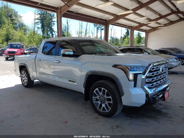 Продаж на аукціоні авто 2024 Toyota Tundra Hybrid 1794 Edition 4wd, vin: 5TFMC5ECXRX007714, номер лоту: 45396919