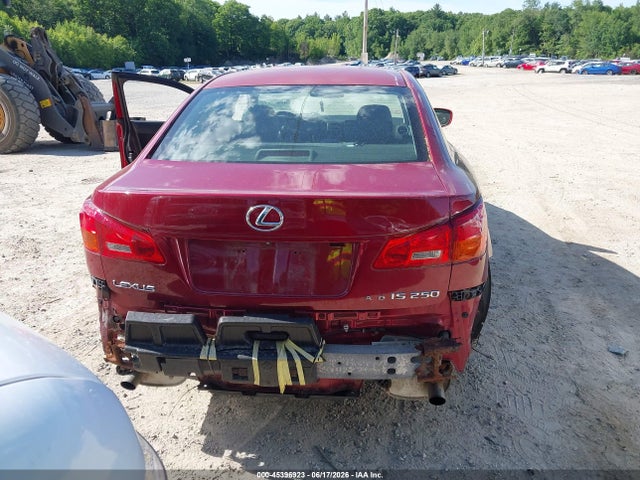 Продажа на аукционе авто 2006 Lexus Is 250, vin: JTHCK262062008641, номер лота: 45396923