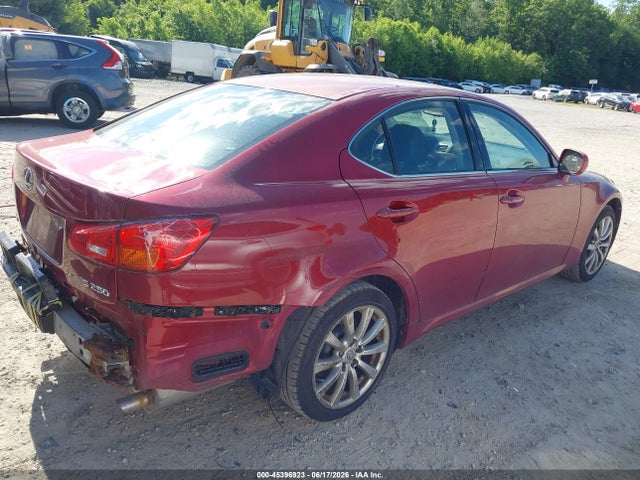 Продажа на аукционе авто 2006 Lexus Is 250, vin: JTHCK262062008641, номер лота: 45396923