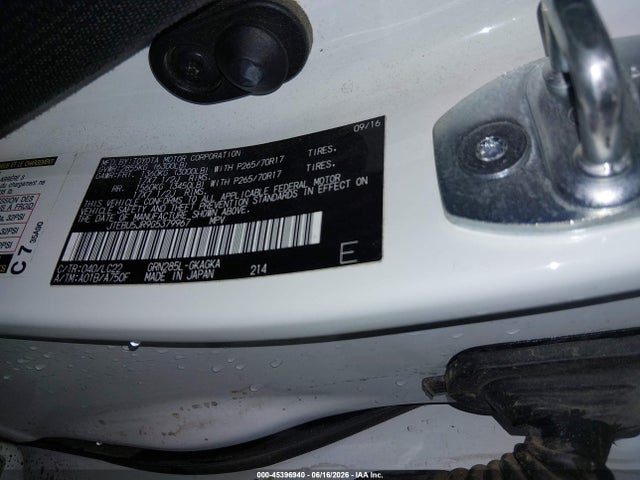 Toyota 4runner Trail Premium 2016 JTEBU5JR9G5379967 Image 9