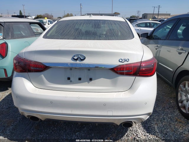 45397080 :رقم المزاد ، JN1EV7BP2MM703708 vin ، 2021 Infiniti Q50 Luxe مزاد بيع