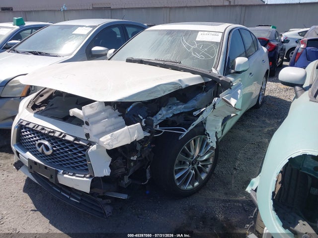 45397080 :رقم المزاد ، JN1EV7BP2MM703708 vin ، 2021 Infiniti Q50 Luxe مزاد بيع