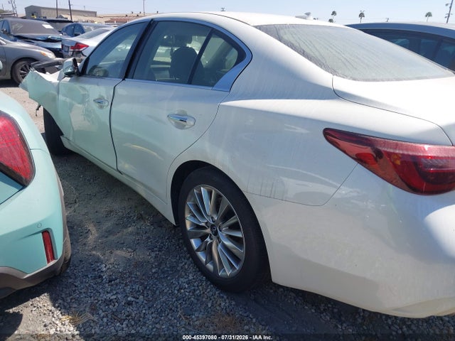 45397080 :رقم المزاد ، JN1EV7BP2MM703708 vin ، 2021 Infiniti Q50 Luxe مزاد بيع