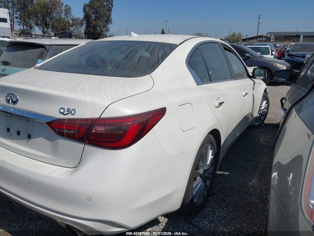 45397080 :رقم المزاد ، JN1EV7BP2MM703708 vin ، 2021 Infiniti Q50 Luxe مزاد بيع