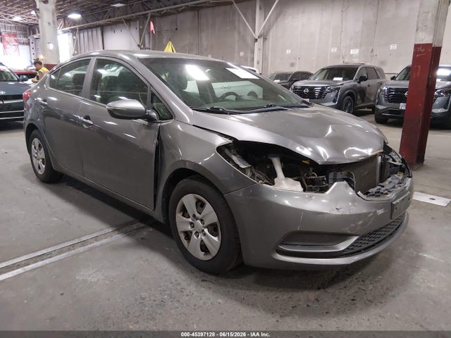 Auction sale of the 2016 Kia Forte Lx, vin: KNAFX4A60G5497111, lot number: 45397128