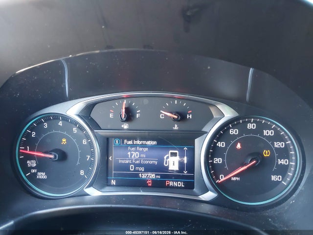 Auction sale of the 2020 Chevrolet Equinox Fwd Lt 1.5l Turbo, vin: 2GNAXKEV0L6214800, lot number: 45397151