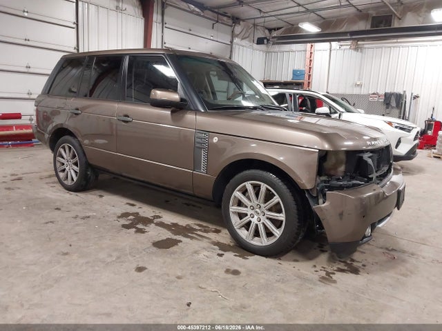 45397212 :رقم المزاد ، SALMF1E45AA309176 vin ، 2010 Land Rover Range Rover Supercharged مزاد بيع