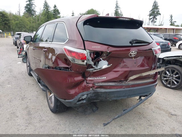 Toyota Highlander Le Plus V6 2016 5TDBKRFH7GS264361 Image 6