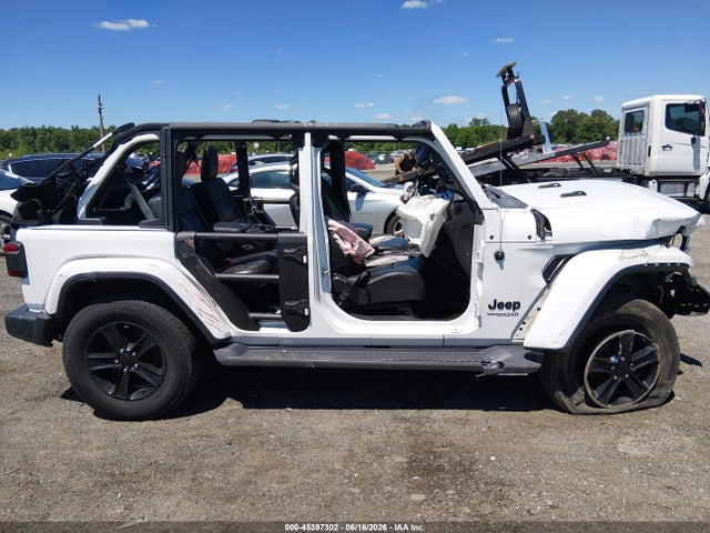 Продажа на аукционе авто 2020 Jeep Wrangler Unlimited Sahara Altitude 4x4, vin: 1C4HJXEGXLW137771, номер лота: 45397302