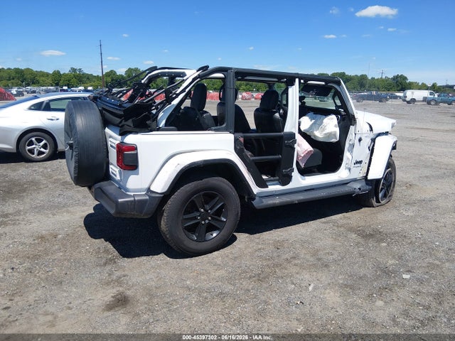 Продажа на аукционе авто 2020 Jeep Wrangler Unlimited Sahara Altitude 4x4, vin: 1C4HJXEGXLW137771, номер лота: 45397302