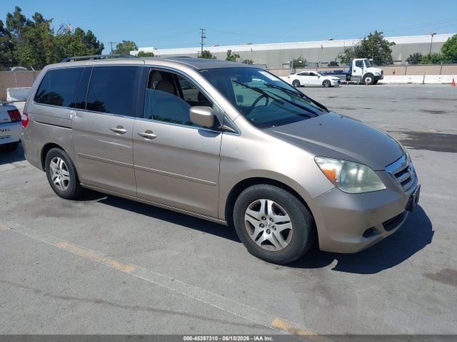 Auction sale of the 2007 Honda Odyssey Ex-l, vin: 5FNRL387X7B409927, lot number: 45397310