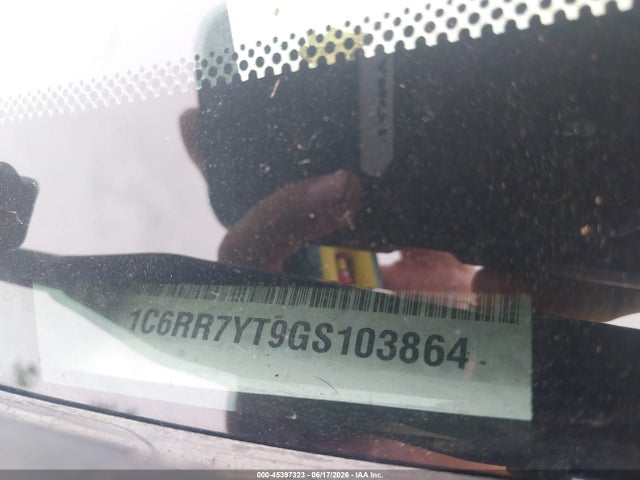 Aukcja sprzedaży 2016 Ram 1500 Rebel, vin: 1C6RR7YT9GS103864, numer aukcji: 45397323