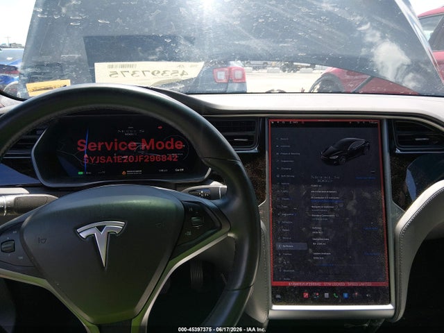 2018 Tesla Model S 100d/75d/p100d მანქანა იყიდება აუქციონზე, vin: 5YJSA1E20JF296842, აუქციონის ნომერი: 45397375