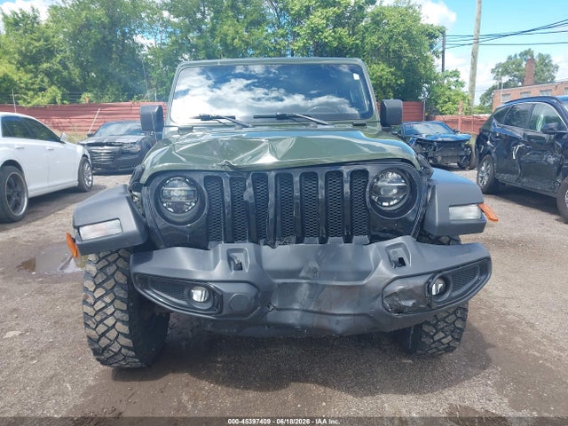 Продажа на аукционе авто 2020 Jeep Wrangler Unlimited Willys 4x4, vin: 1C4HJXDG3LW319975, номер лота: 45397409