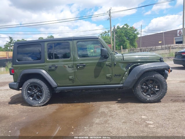 Продажа на аукционе авто 2020 Jeep Wrangler Unlimited Willys 4x4, vin: 1C4HJXDG3LW319975, номер лота: 45397409