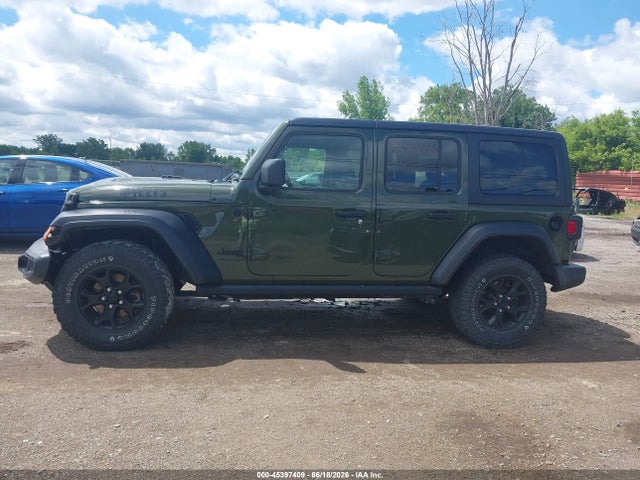 Продажа на аукционе авто 2020 Jeep Wrangler Unlimited Willys 4x4, vin: 1C4HJXDG3LW319975, номер лота: 45397409
