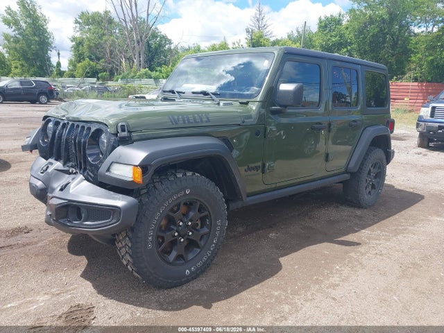 Продажа на аукционе авто 2020 Jeep Wrangler Unlimited Willys 4x4, vin: 1C4HJXDG3LW319975, номер лота: 45397409