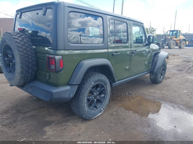 Продажа на аукционе авто 2020 Jeep Wrangler Unlimited Willys 4x4, vin: 1C4HJXDG3LW319975, номер лота: 45397409