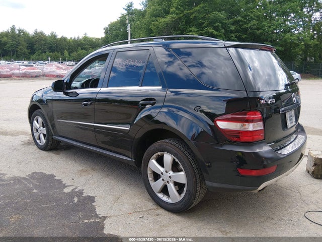 2010 Mercedes-benz Ml 350 4matic მანქანა იყიდება აუქციონზე, vin: 4JGBB8GB9AA599304, აუქციონის ნომერი: 45397430