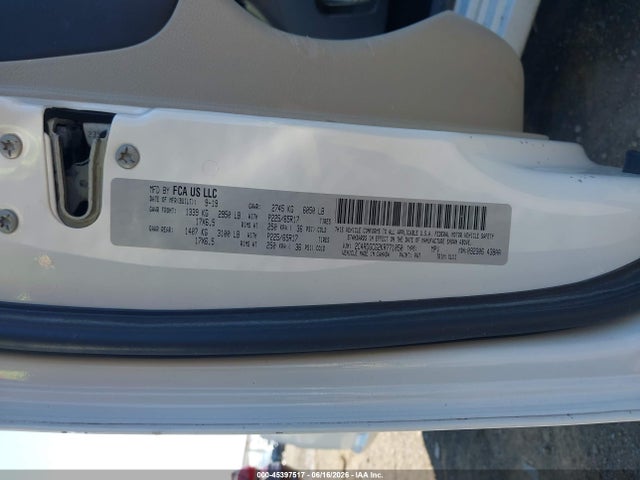 2019 Dodge Grand Caravan Sxt მანქანა იყიდება აუქციონზე, vin: 2C4RDGCG2KR771050, აუქციონის ნომერი: 45397517